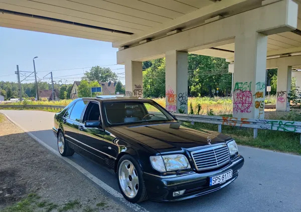 mercedes benz Mercedes-Benz Klasa S cena 185000 przebieg: 86000, rok produkcji 1996 z Dzierżoniów